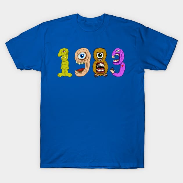 1983 T-Shirt by MalcolmKirk